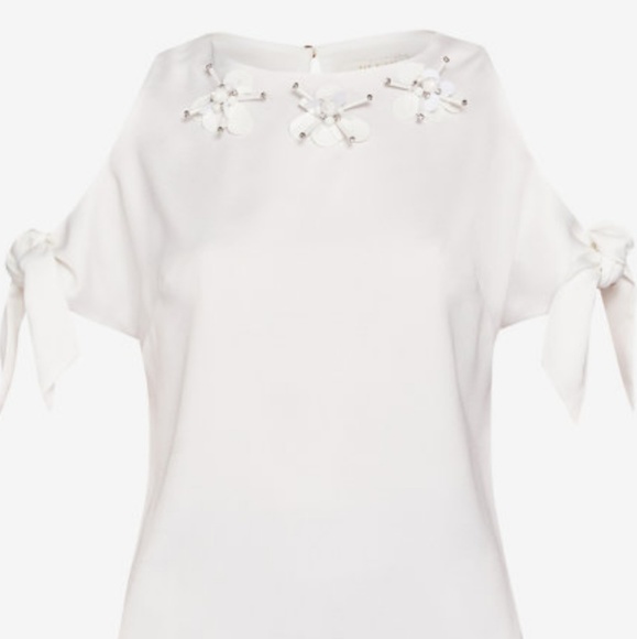 🍒NWT🍒 TED BAKER EMBELLISHED TOP - Picture 7 of 9